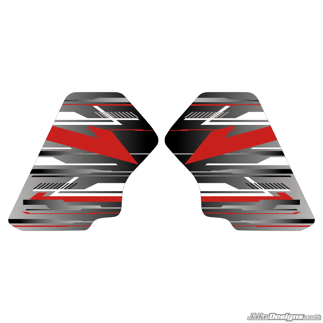 RedSpeed Replica Tank Sticker Kit – JakeDesigns Graphics