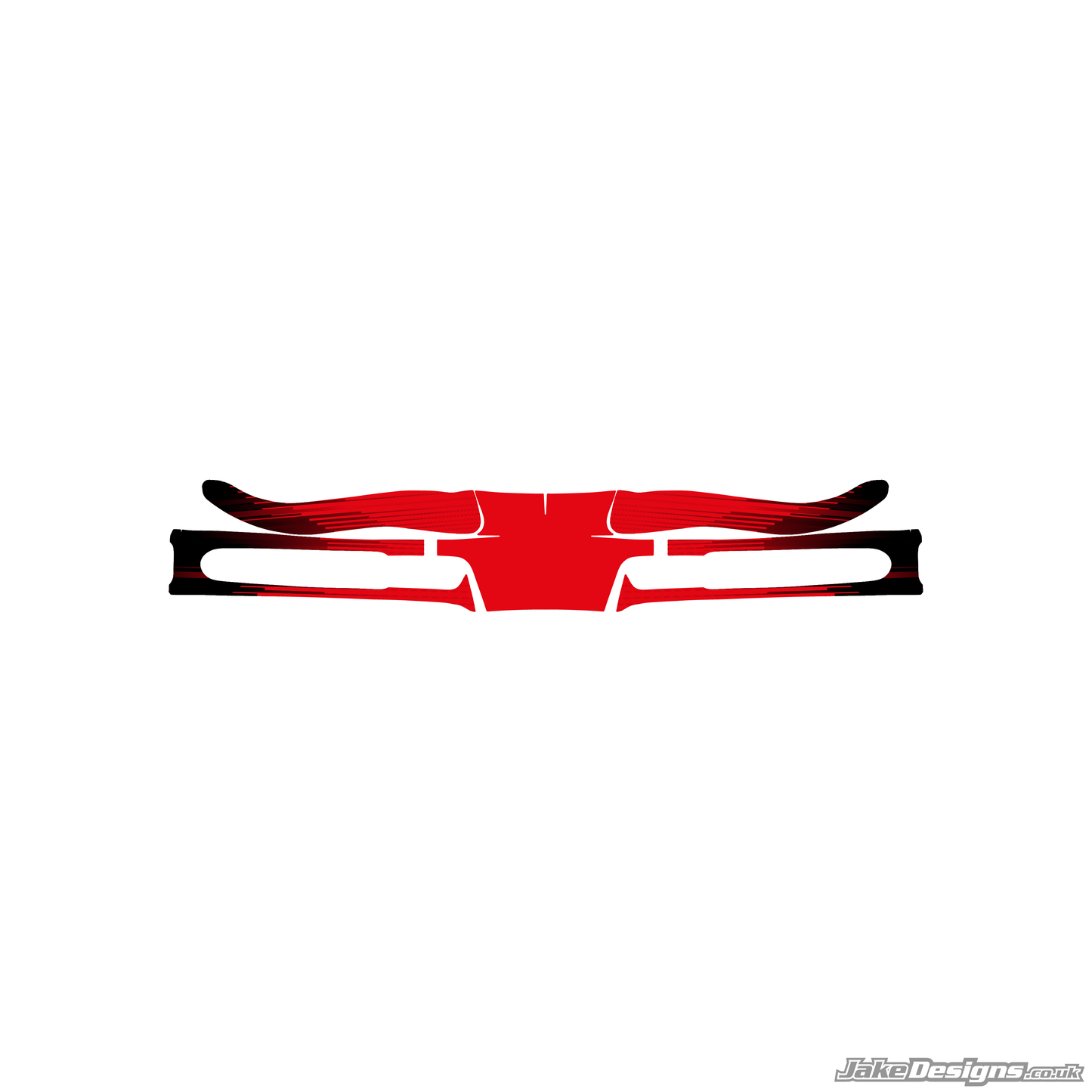 RedSpeed 2021 Replica Rear Bumper Sticker Kit