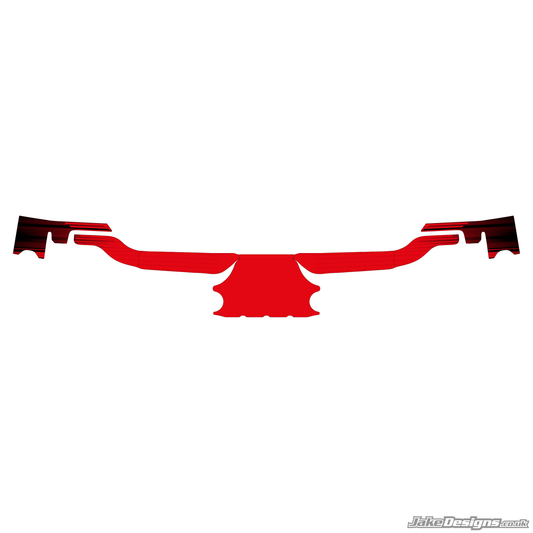 RedSpeed 2021 Replica Rear Bumper Sticker Kit