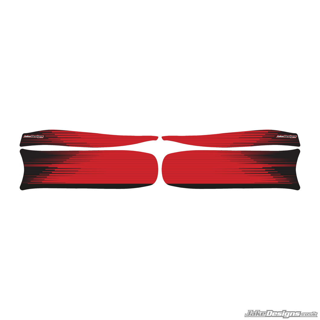 2021 RedSpeed Replica Set Of Sidepods Sticker