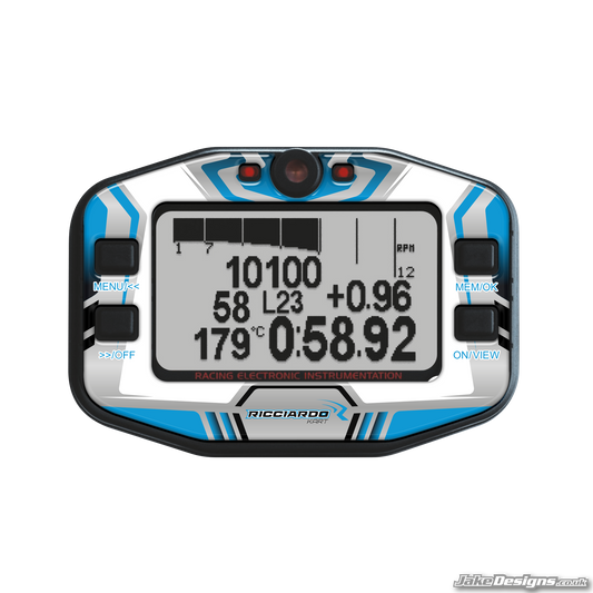 Ricciardo Style Mychron 4 Gel Sticker