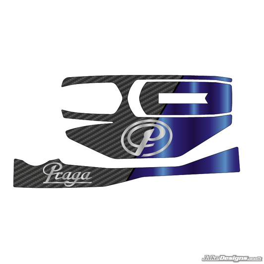 Praga Replica Rotax Battery Sticker Kit (2022)