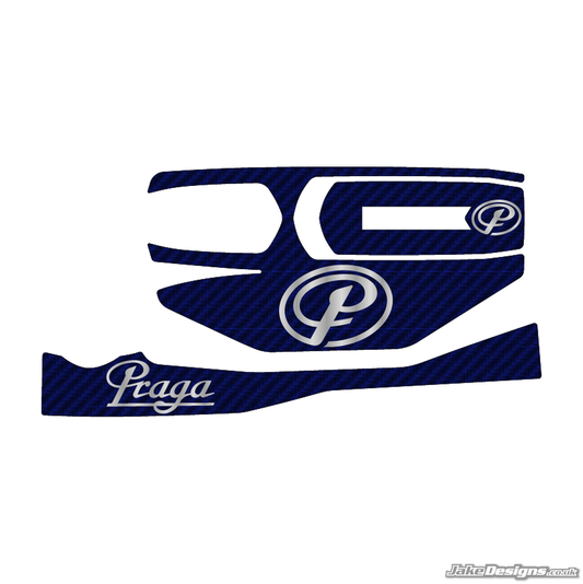 Praga Replica Rotax Battery Sticker Kit (2026)