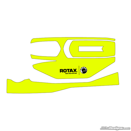 Fluorescent Style Rotax Battery Sticker Kit