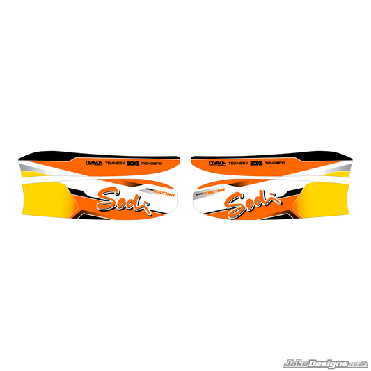 SODI Replica Set Of Sidepods Sticker (2019)