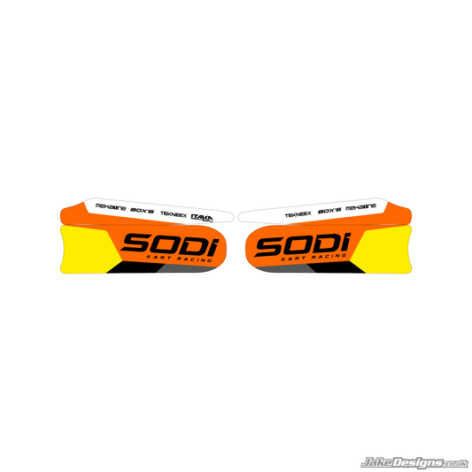 SODI Replica Set Of Sidepods Sticker (2025)