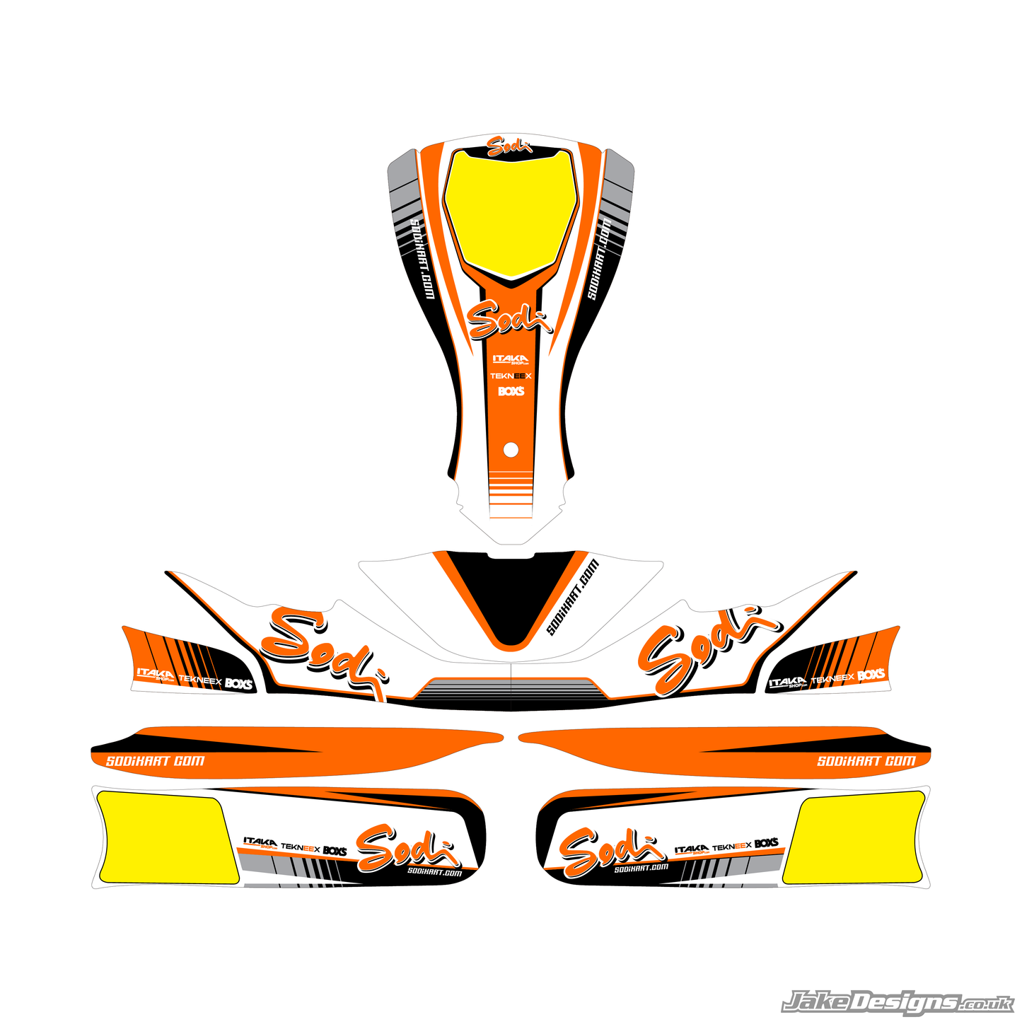 SODI Replica Sticker Kit (2015)