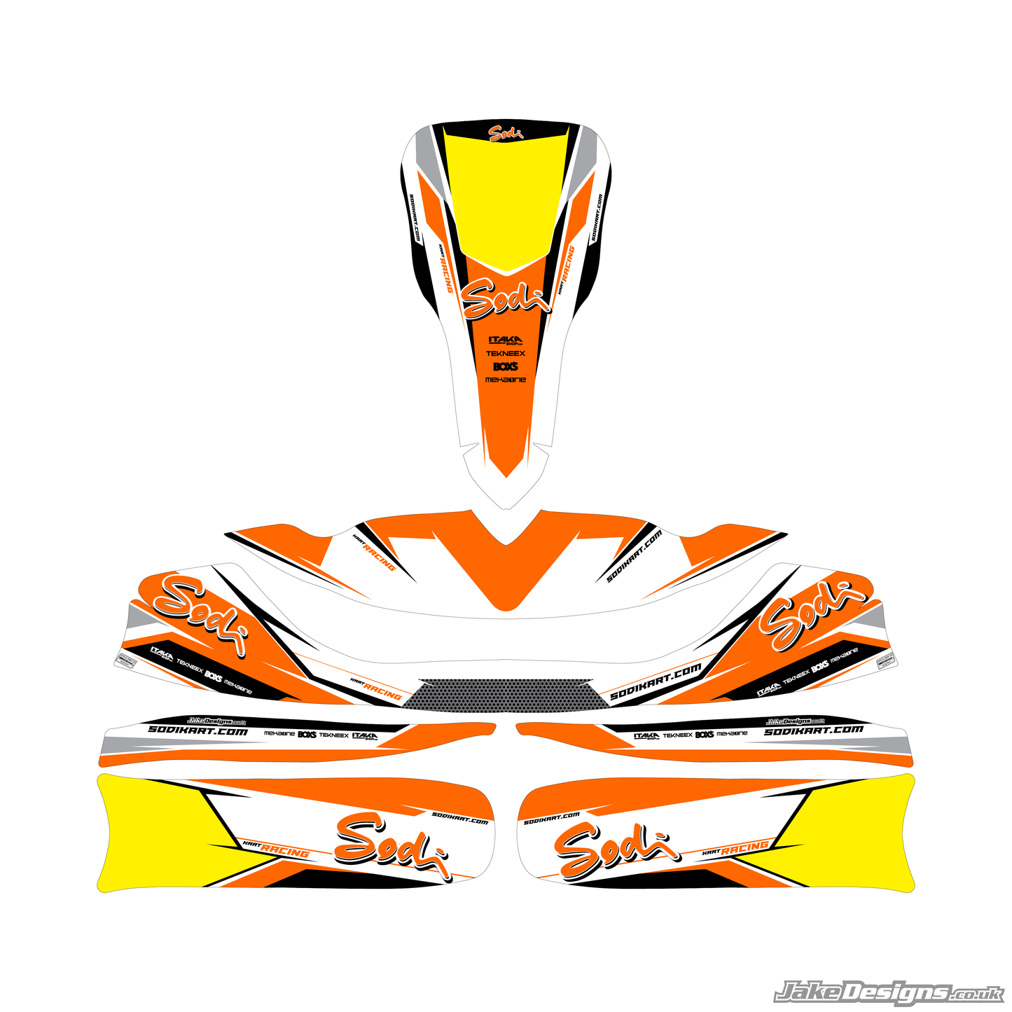 SODI Replica Sticker Kit (2017)
