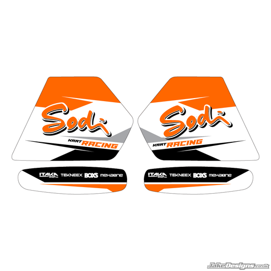 SODI Replica Tank Sticker Kit