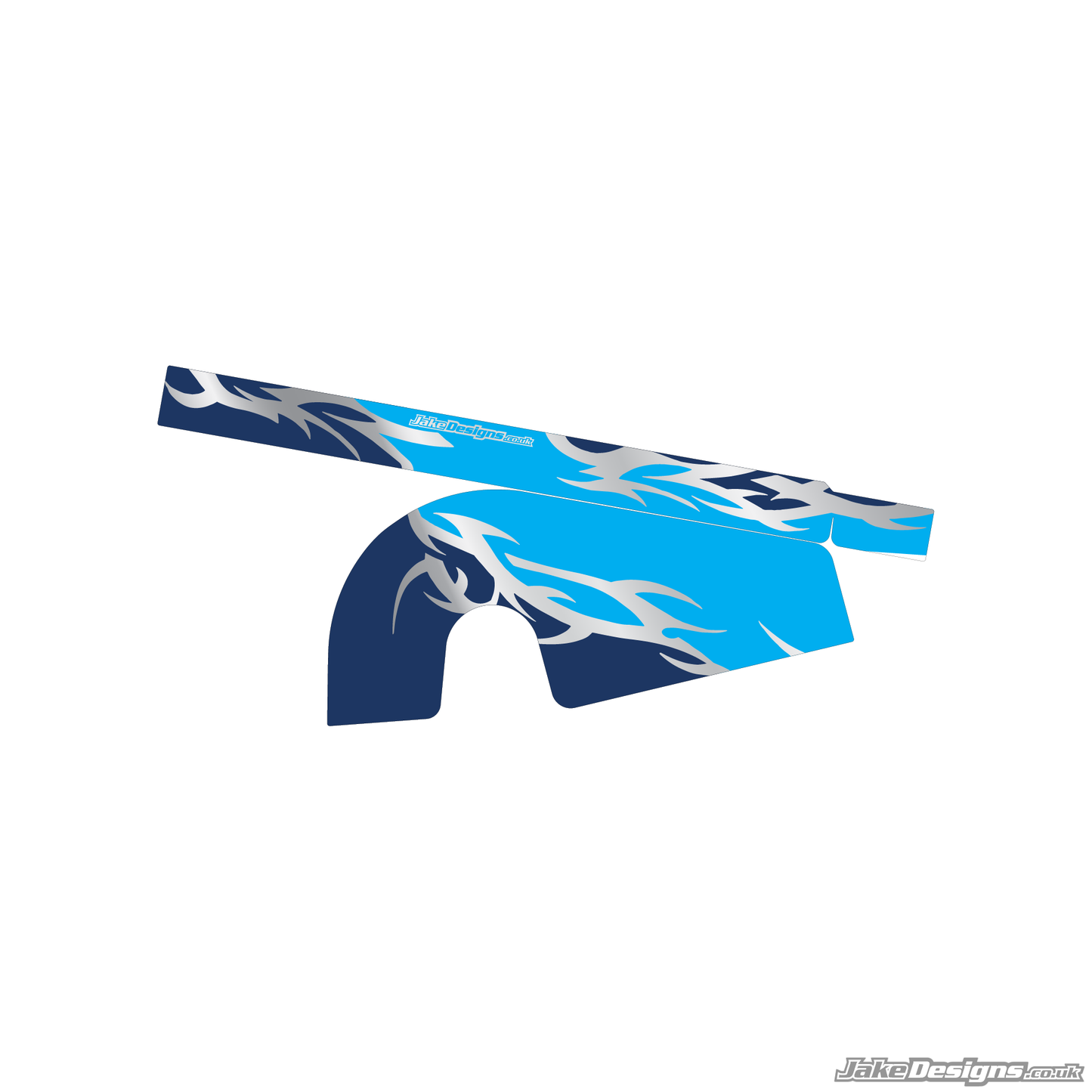 Shift Style Custom Chain Guard Sticker Kit