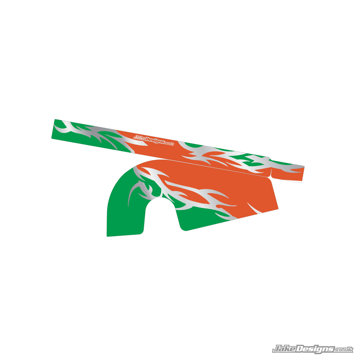 Shift Style Custom Chain Guard Sticker Kit