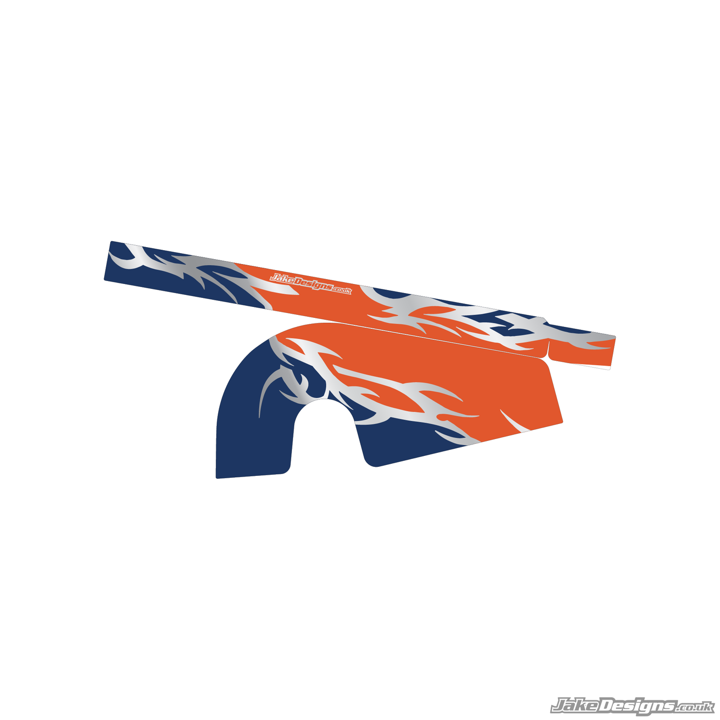 Shift Style Custom Chain Guard Sticker Kit