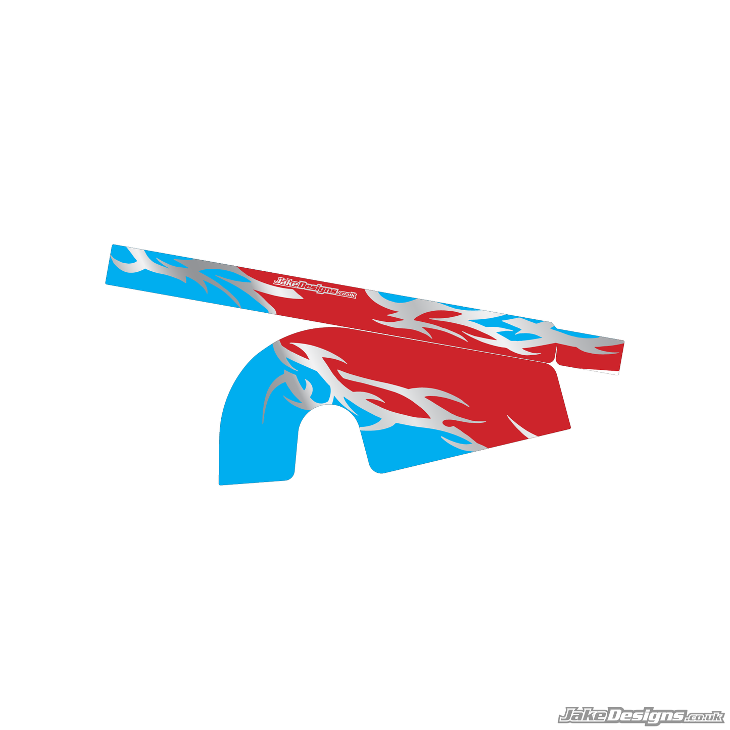 Shift Style Custom Chain Guard Sticker Kit