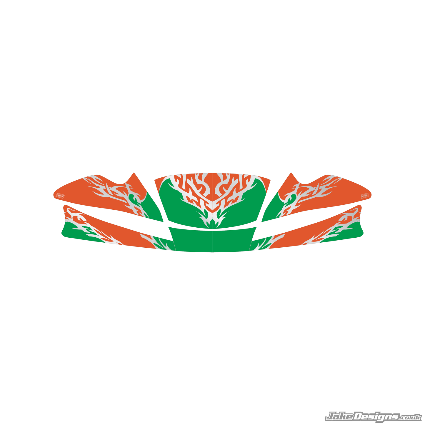 Shift Style Custom Nosecone Sticker