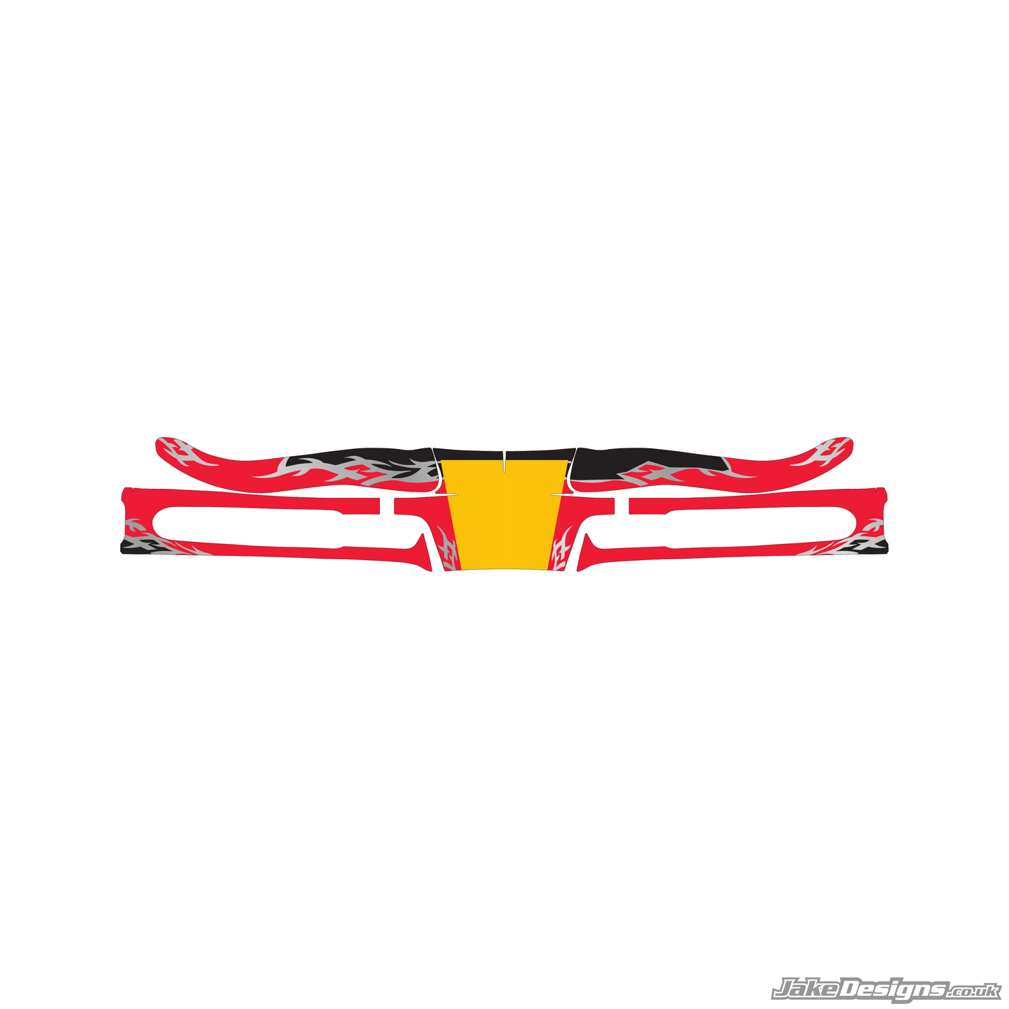 Shift Custom Rear Bumper Sticker Kit