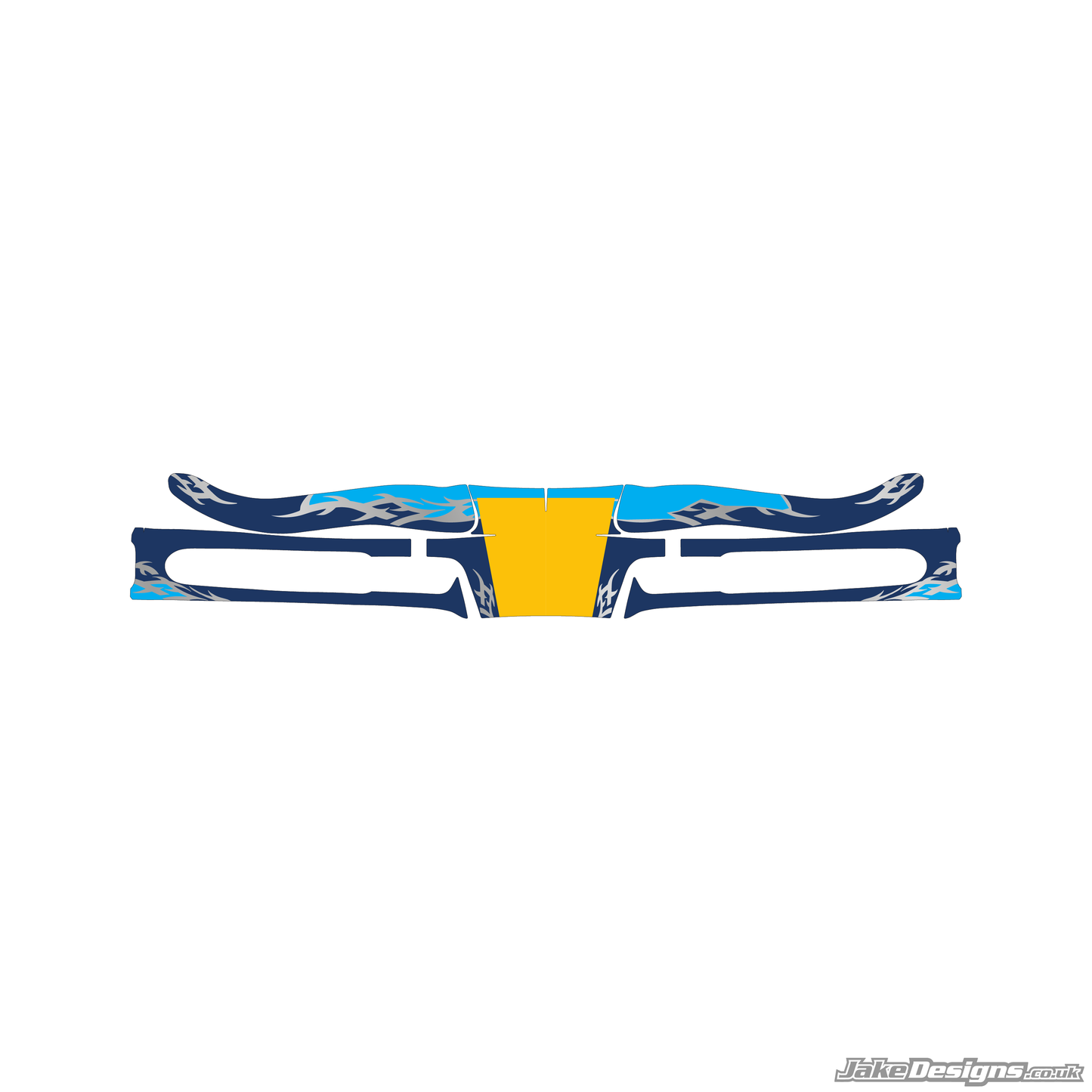 Shift Custom Rear Bumper Sticker Kit