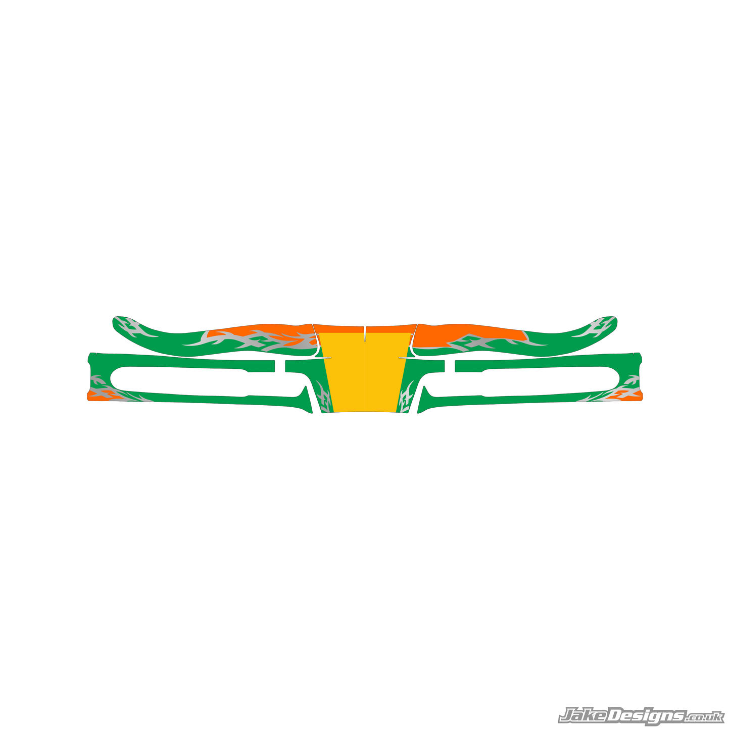 Shift Custom Rear Bumper Sticker Kit