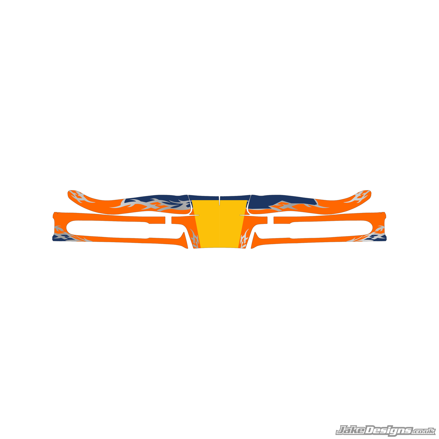 Shift Custom Rear Bumper Sticker Kit