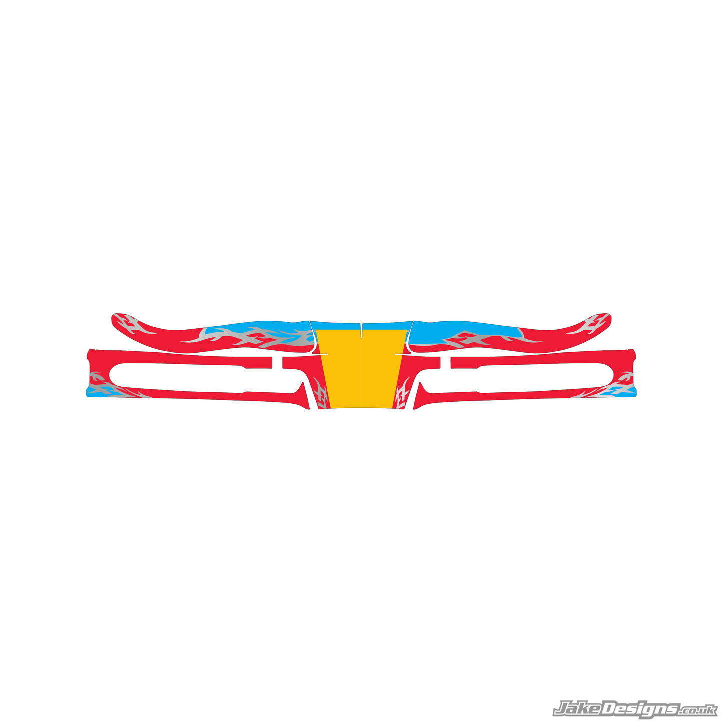 Shift Custom Rear Bumper Sticker Kit