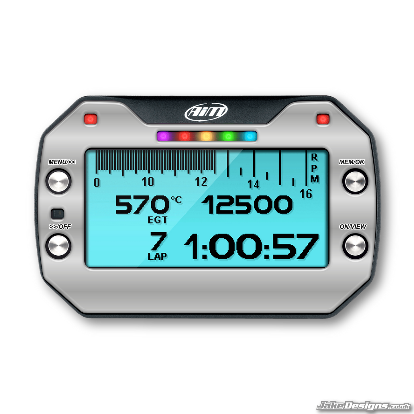Chrome Style Mychron 5 Gel Sticker