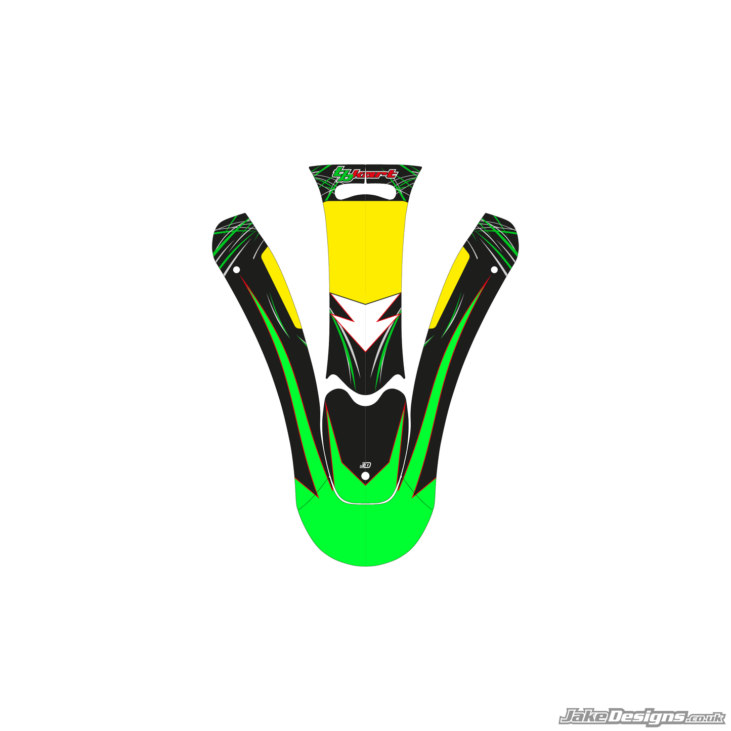 TB KART Replica Nassau Sticker