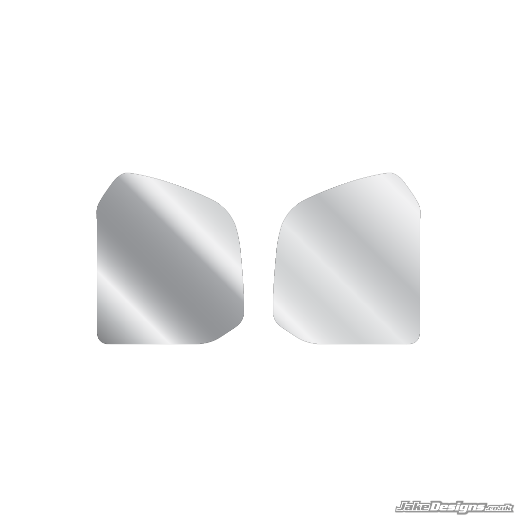 Chrome Style Tank Sticker Kit