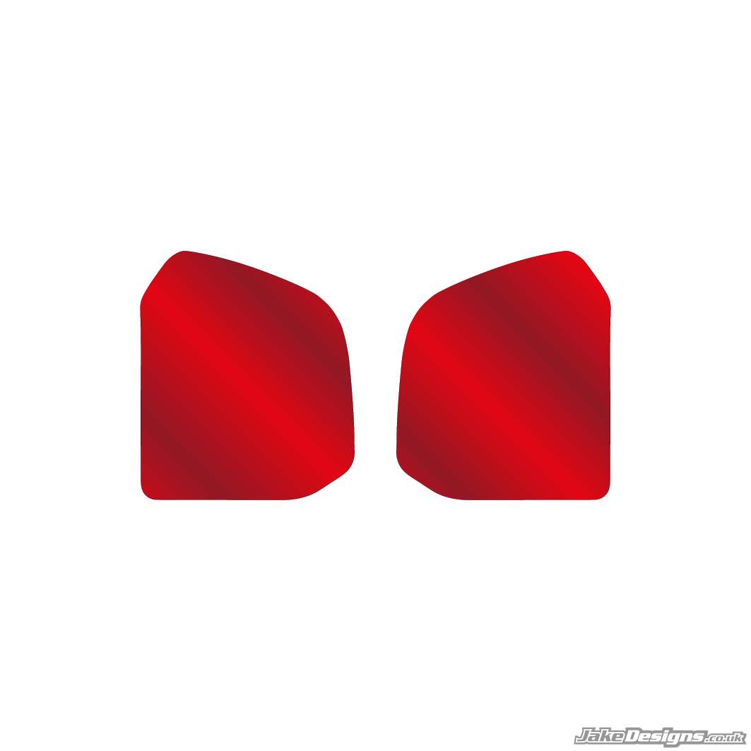 Chrome Style Tank Sticker Kit