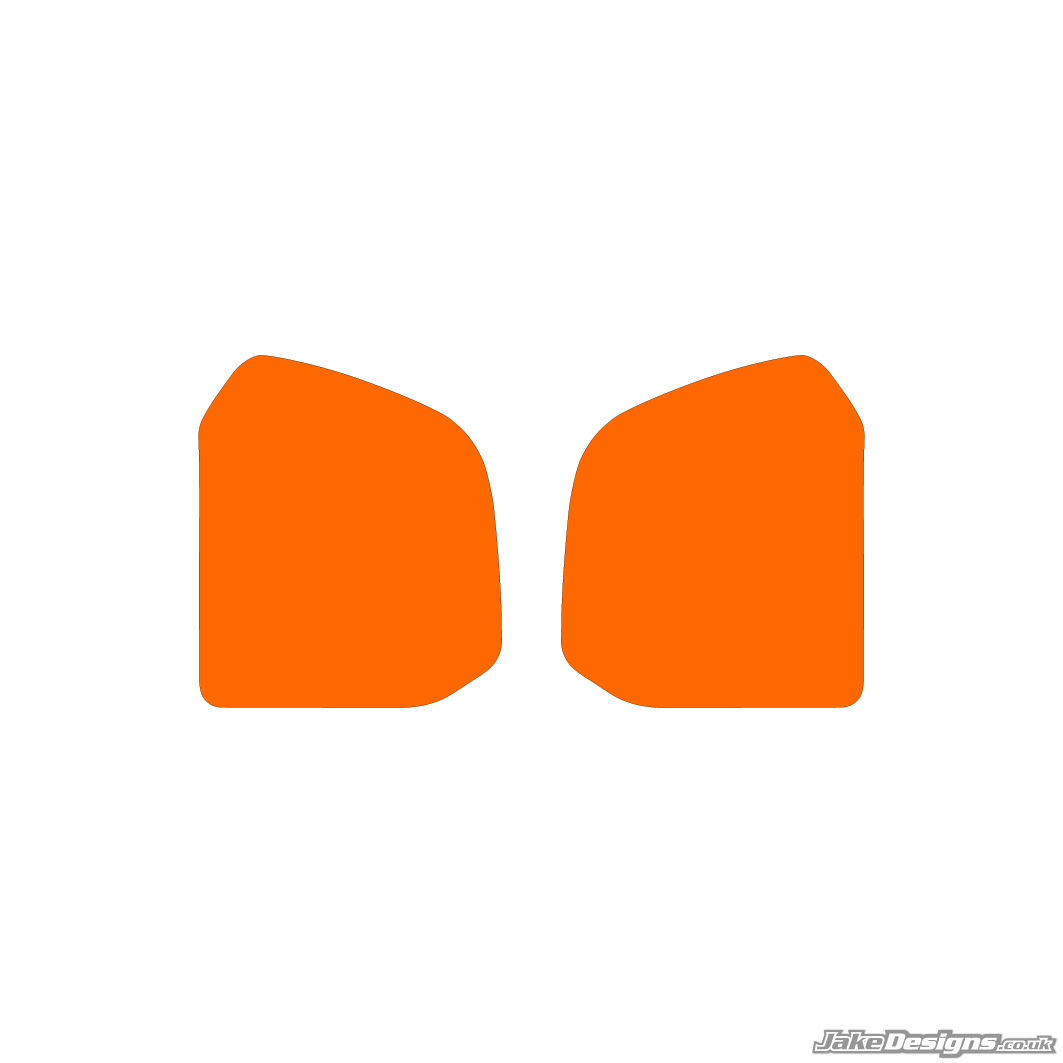 Fluorescent Style Tank Sticker Kit