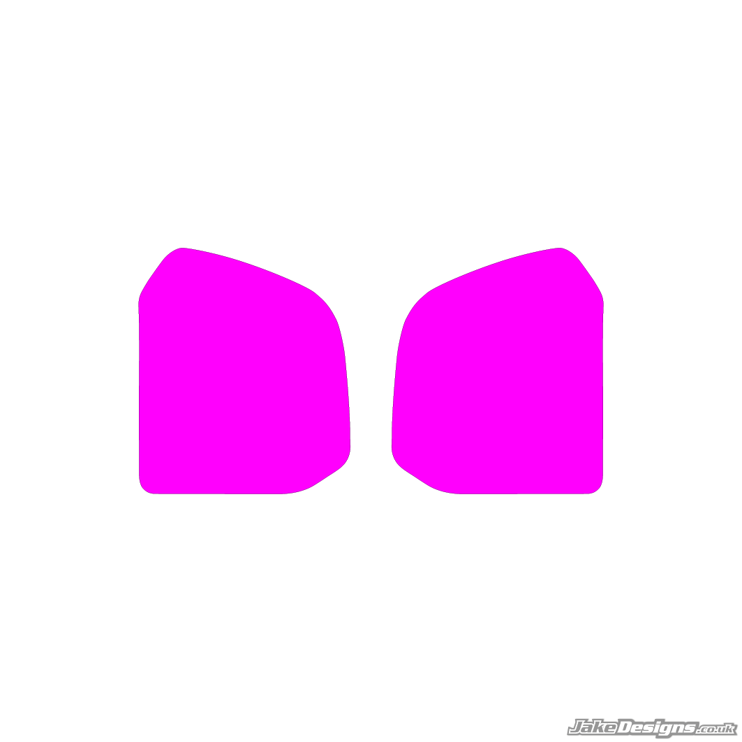 Fluorescent Style Tank Sticker Kit