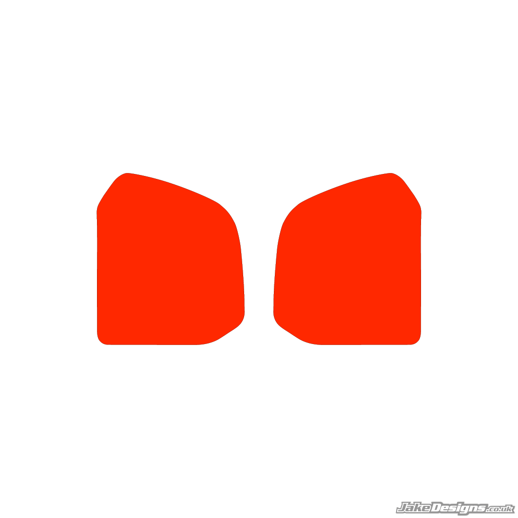 Fluorescent Style Tank Sticker Kit