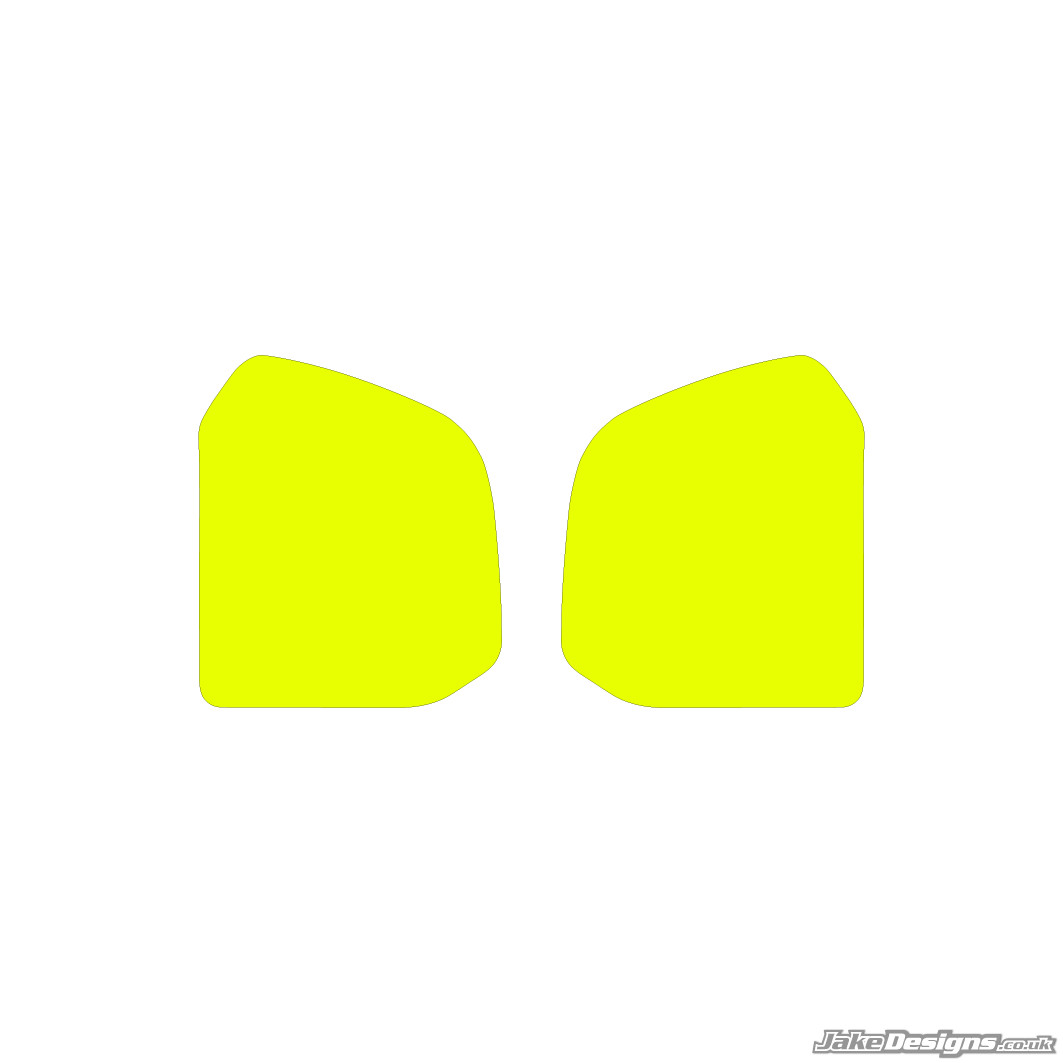 Fluorescent Style Tank Sticker Kit