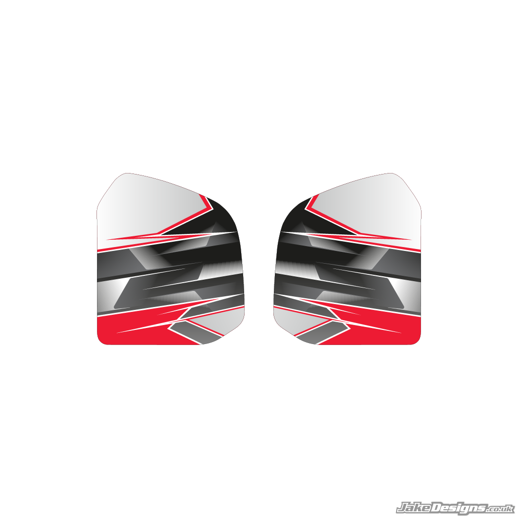 Airbrush Style Custom Tank Sticker Kit