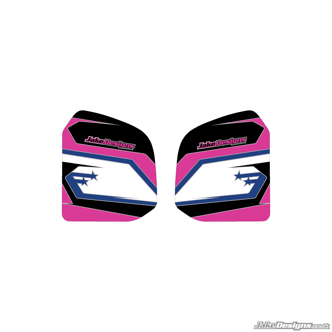 Stars Style Custom Tank Sticker Kit