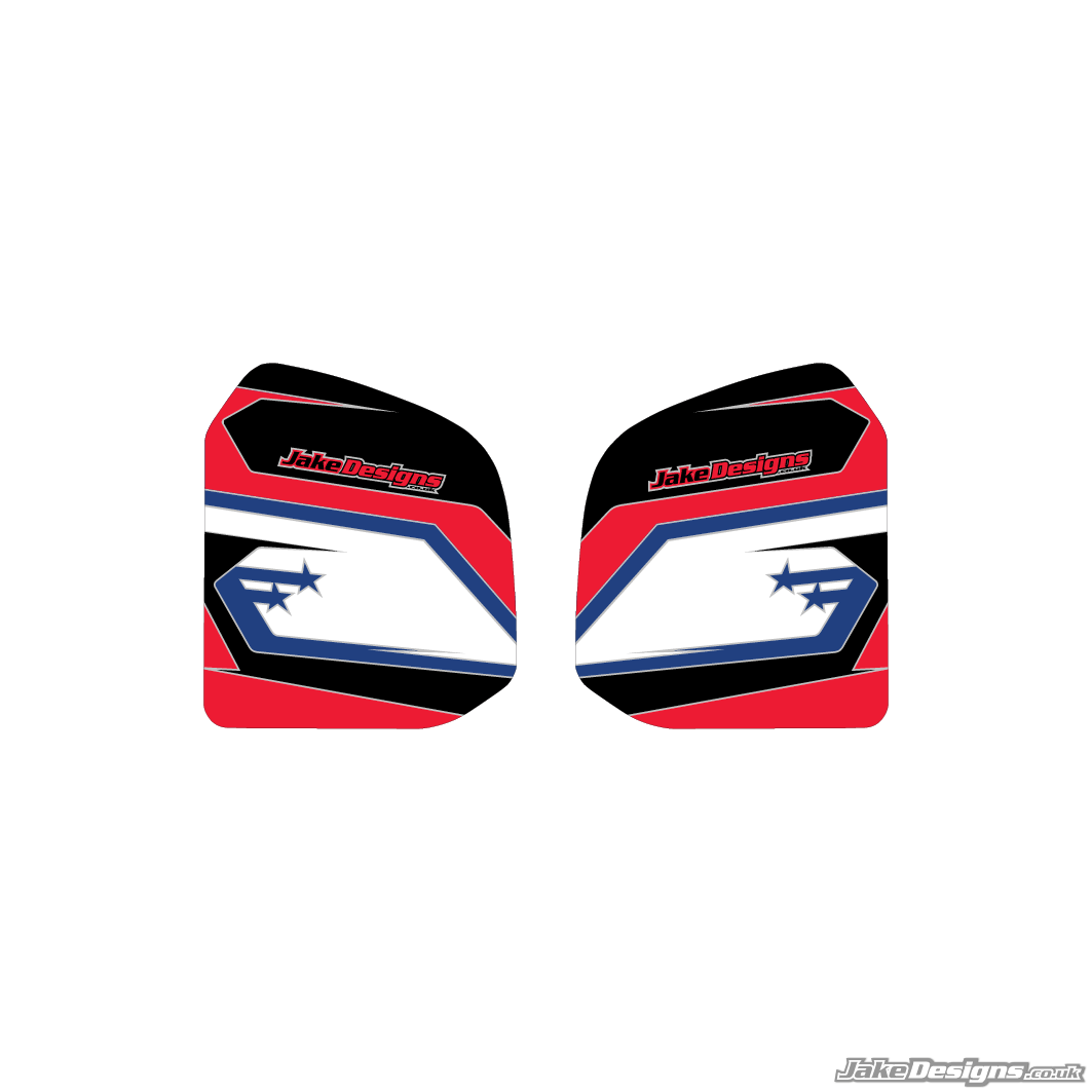 Stars Style Custom Tank Sticker Kit