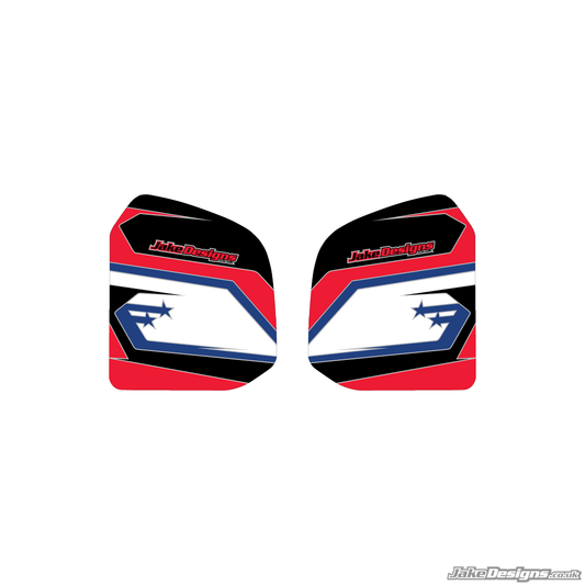 Stars Style Custom Tank Sticker Kit