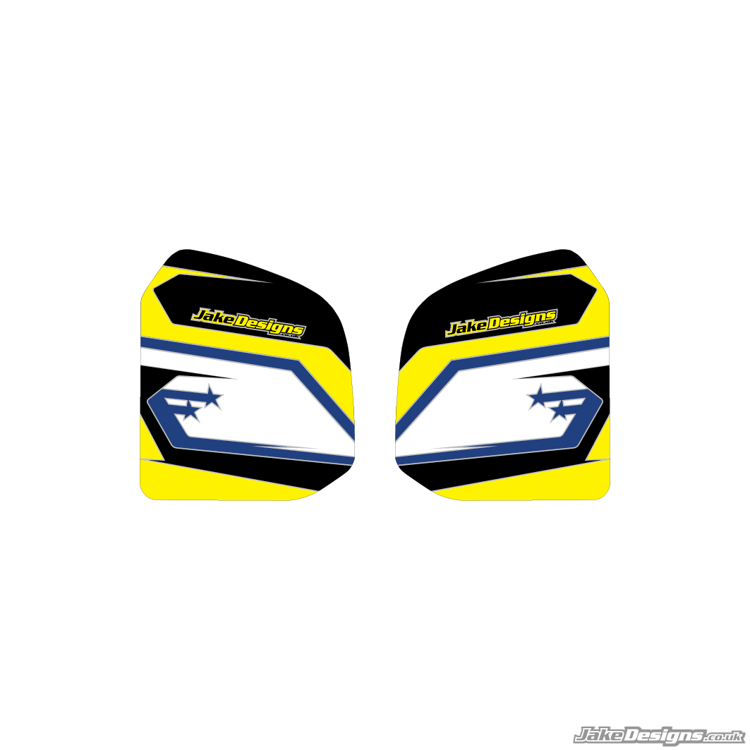 Stars Style Custom Tank Sticker Kit