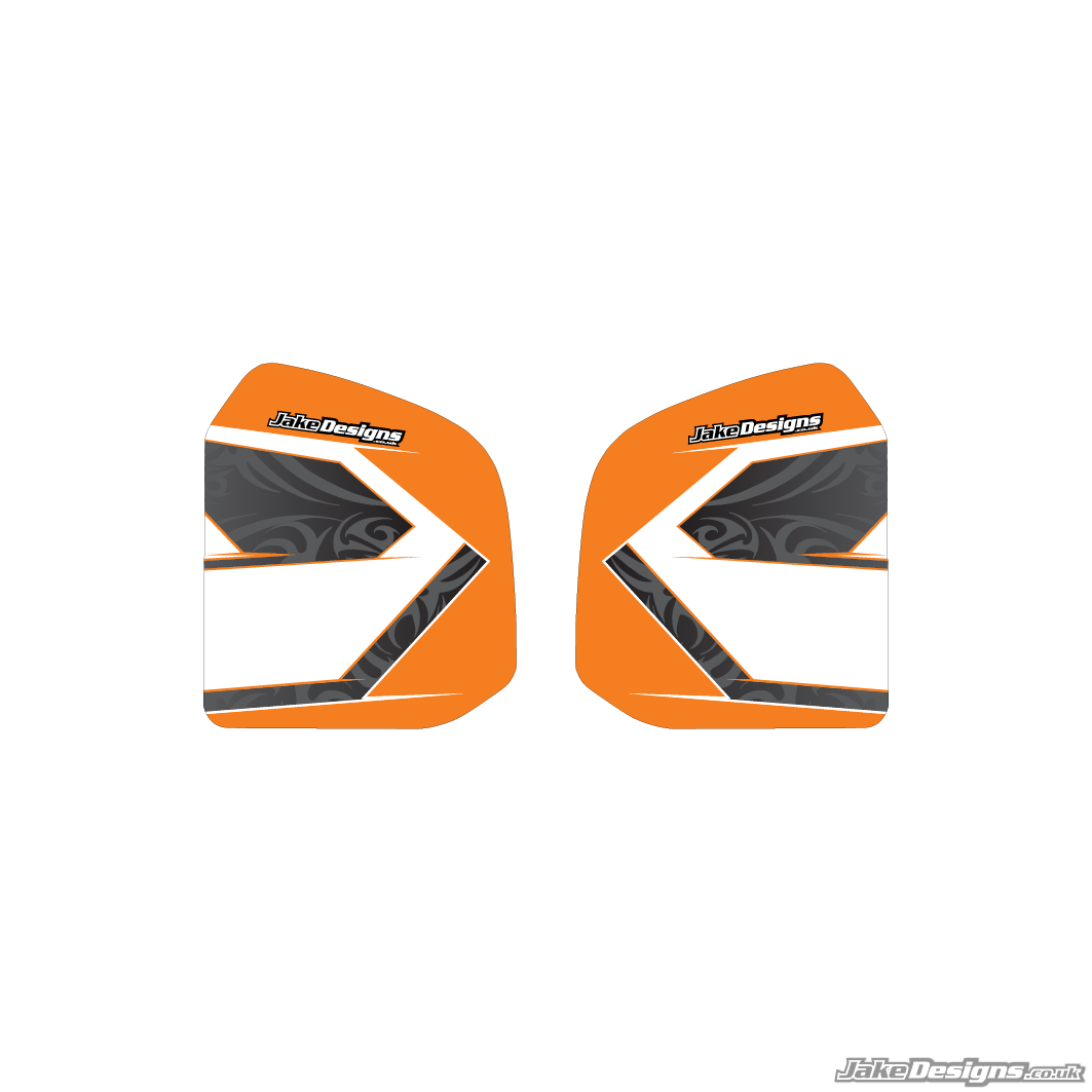 Tribal Style Custom Tank Sticker Kit