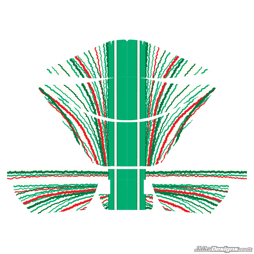 TonyKart 401RR Replica Rotax Airbox Sticker Kit (2022)