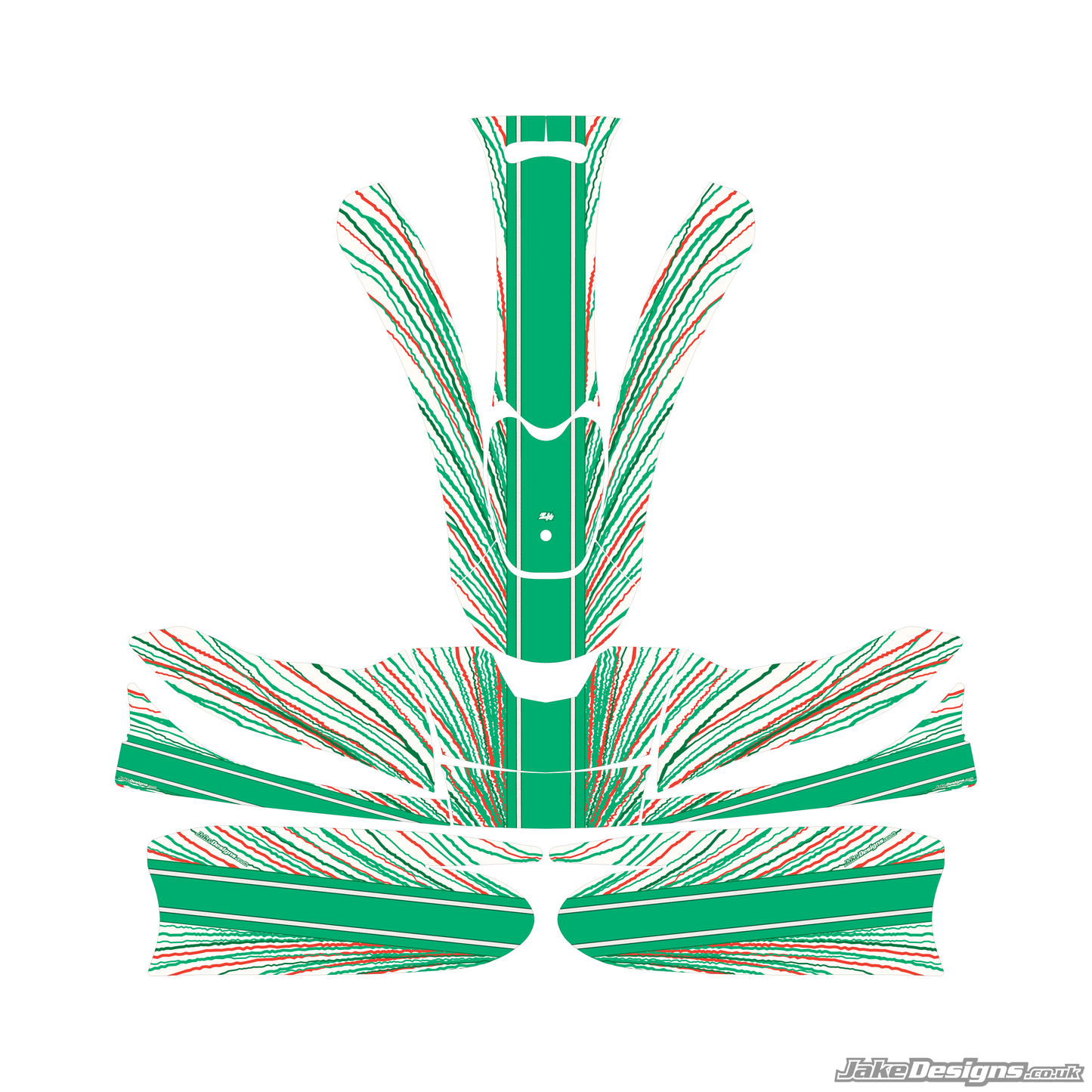 TonyKart 401RR Replica Sticker Kit (2022)