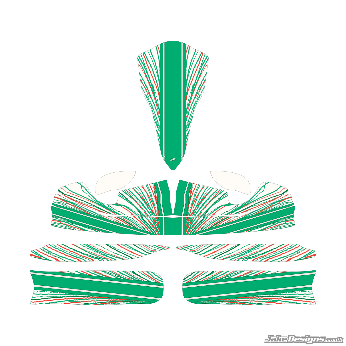 TonyKart 401RR Replica Sticker Kit (2022)