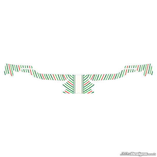 TonyKart 401R Racer Replica Rear Bumper Sticker Kit (2019)