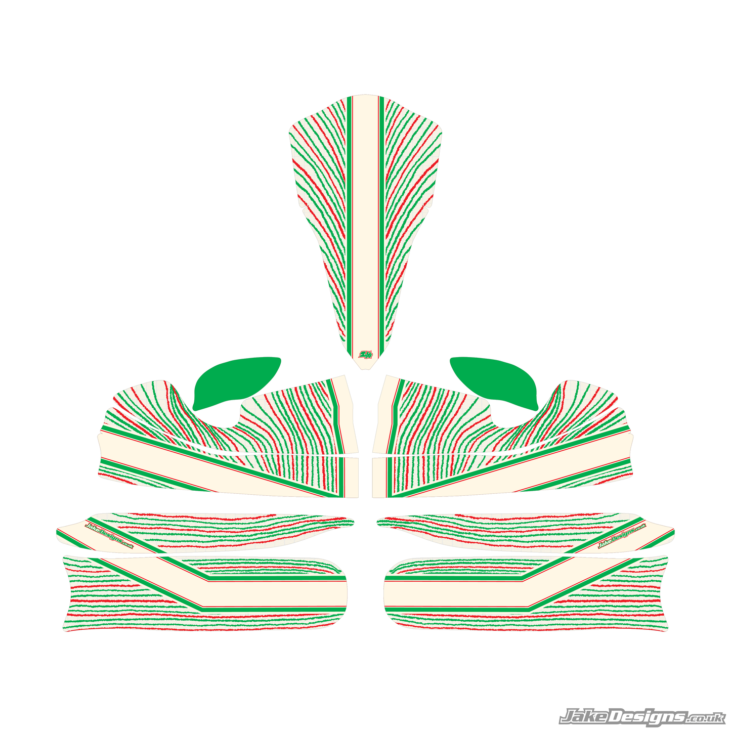 TonyKart 401S Racer Replica Sticker Kit (2015)