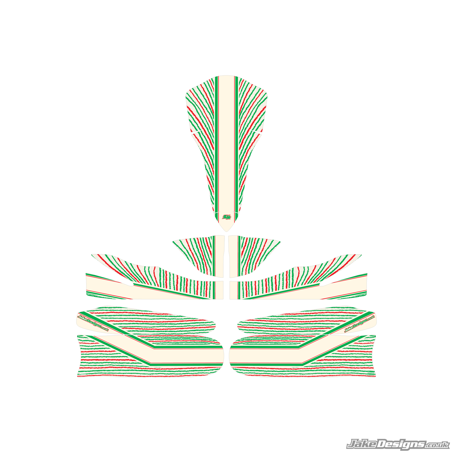 TonyKart 401S Racer Replica Sticker Kit (2015)