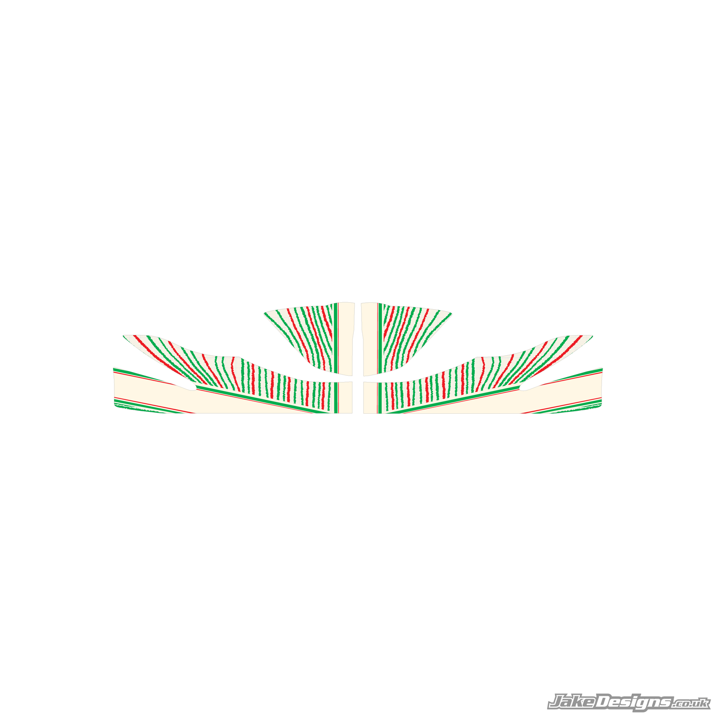 TonyKart 401S Racer Replica Nosecone Sticker (2015)