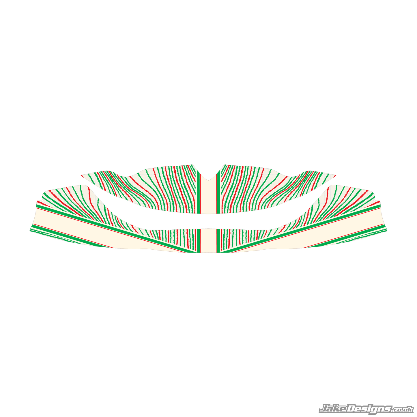 TonyKart 401S Racer Replica Nosecone Sticker (2015)