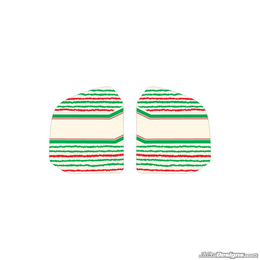 TonyKart 401S Racer Replica Tank Sticker Kit (2015)