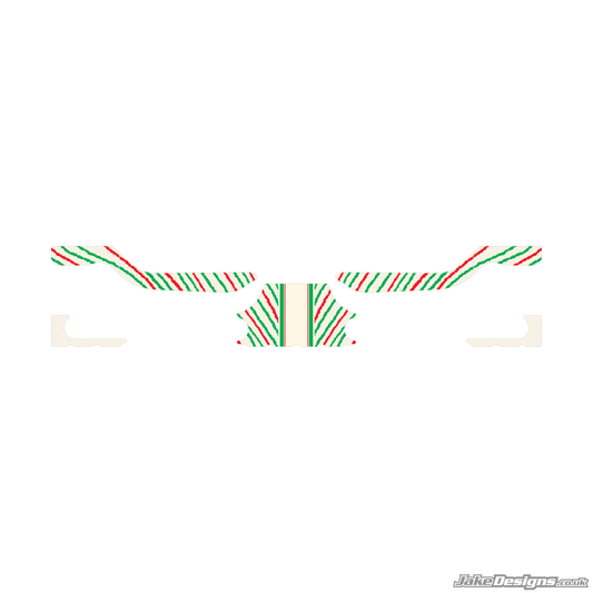 TonyKart 401S Racer Replica Rear Bumper Sticker Kit (2015)
