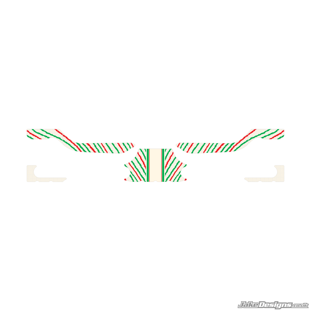 TonyKart 401S Racer Replica Rear Bumper Sticker Kit (2015)