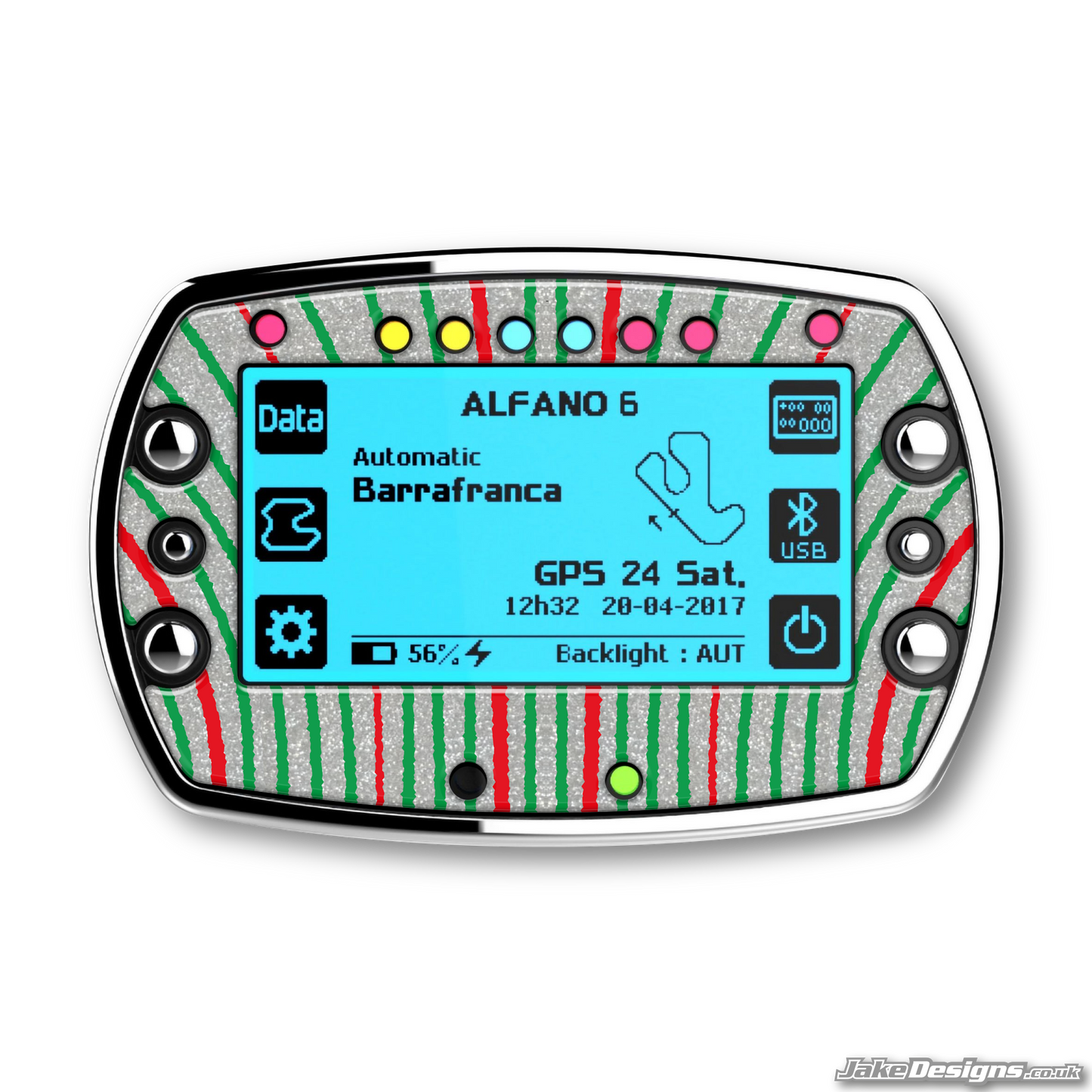 Tonykart 2025 401T Style Alfano 6 Gel Stickers