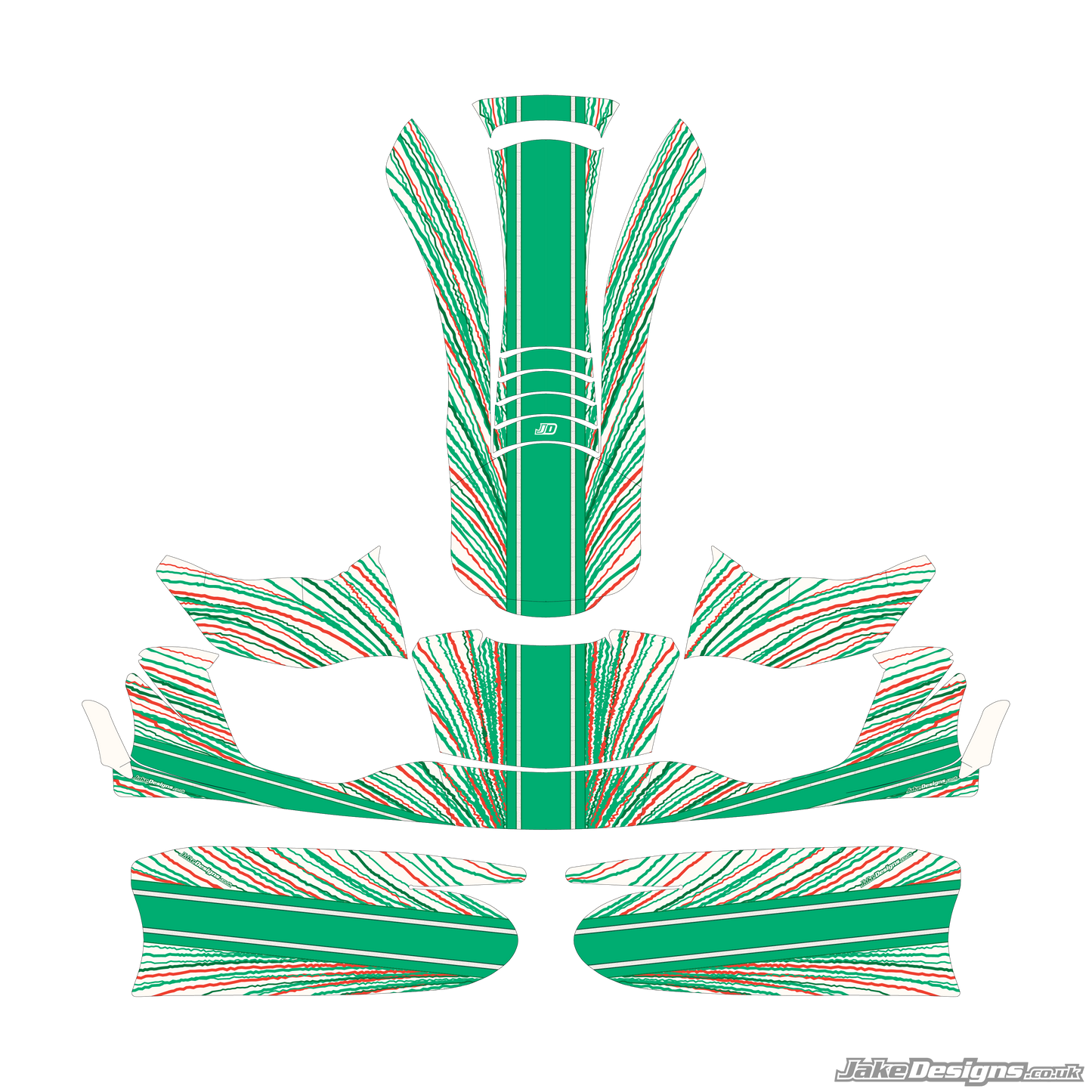 TonyKart 401RR Replica Sticker Kit (2022)